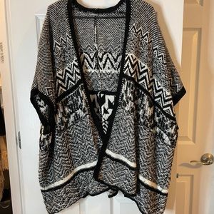 Oversized tribal sweater/ kimono